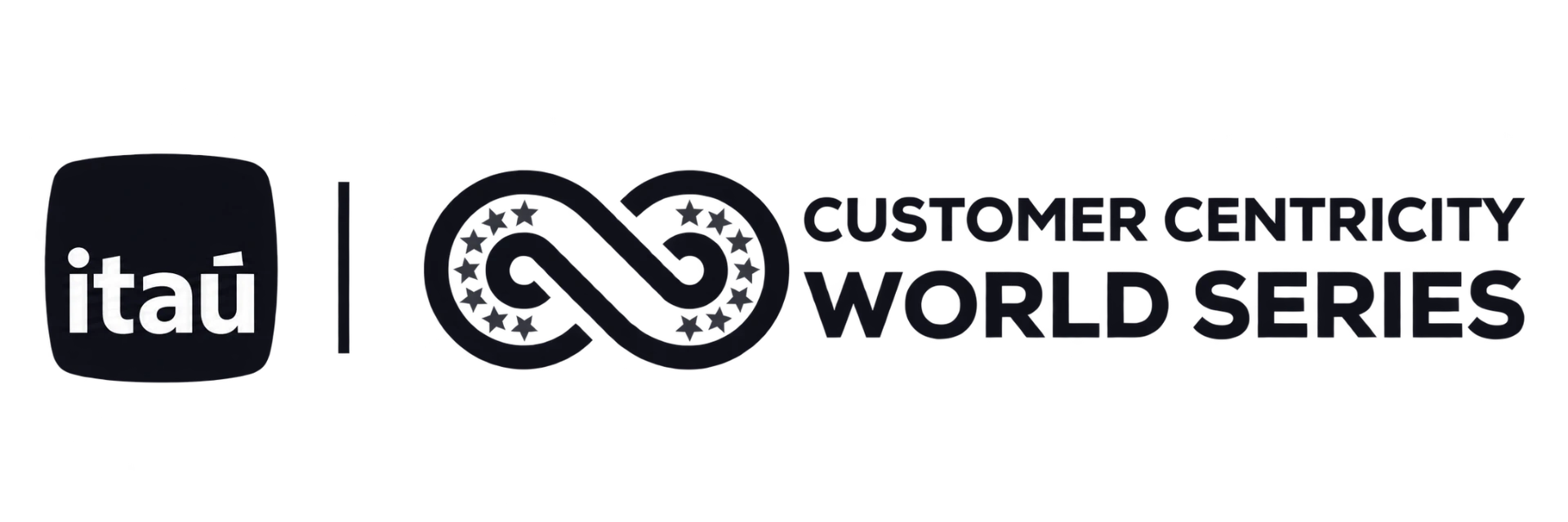 Logos Itaú e Customer Centricity World Series.